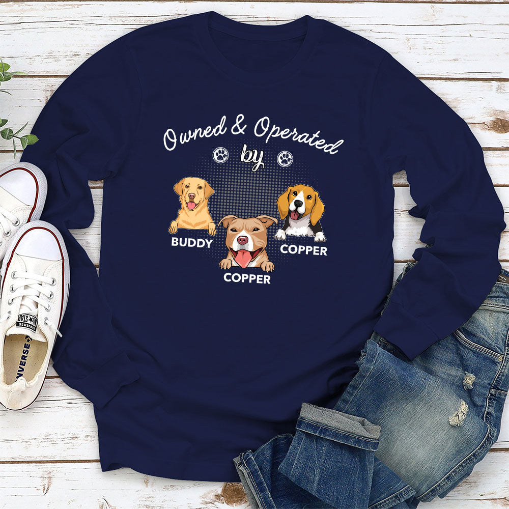 Dog - Inspired Personalized Long Sleeve T - shirt for Pet Lovers