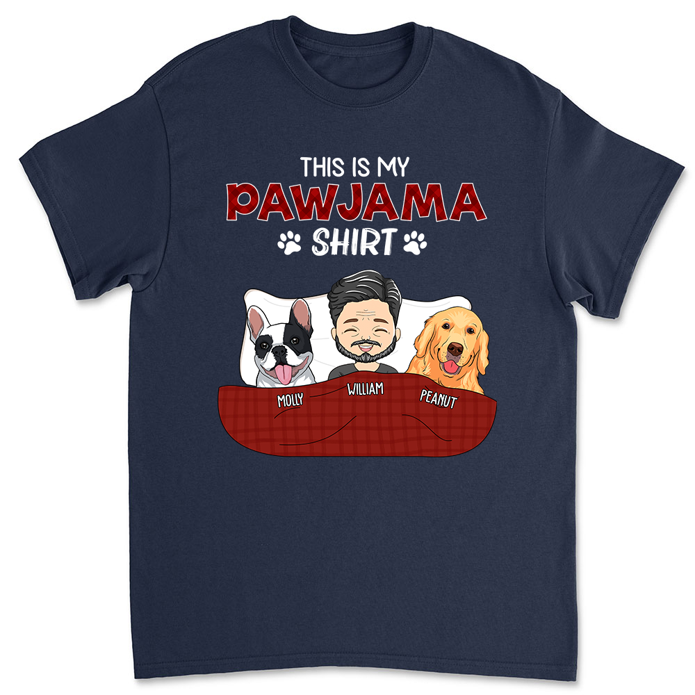 Customizable Premium Pet Lover Pajama T - Shirt Version 2