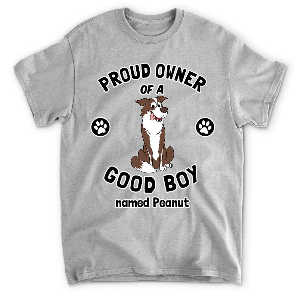 Proud Pet Owner 2 - Customizable Unisex Personalized T-shirt