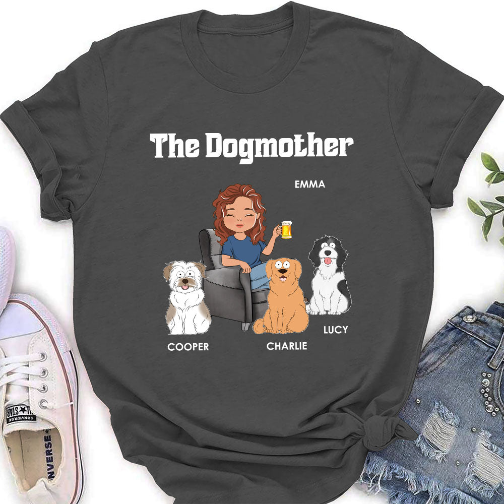 The Dog Parents - Customizable Personalized Women's T - shirt for Pet Lovers