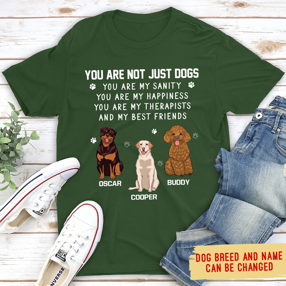Unique Personalized Custom Premium T-shirt for Dog Lovers