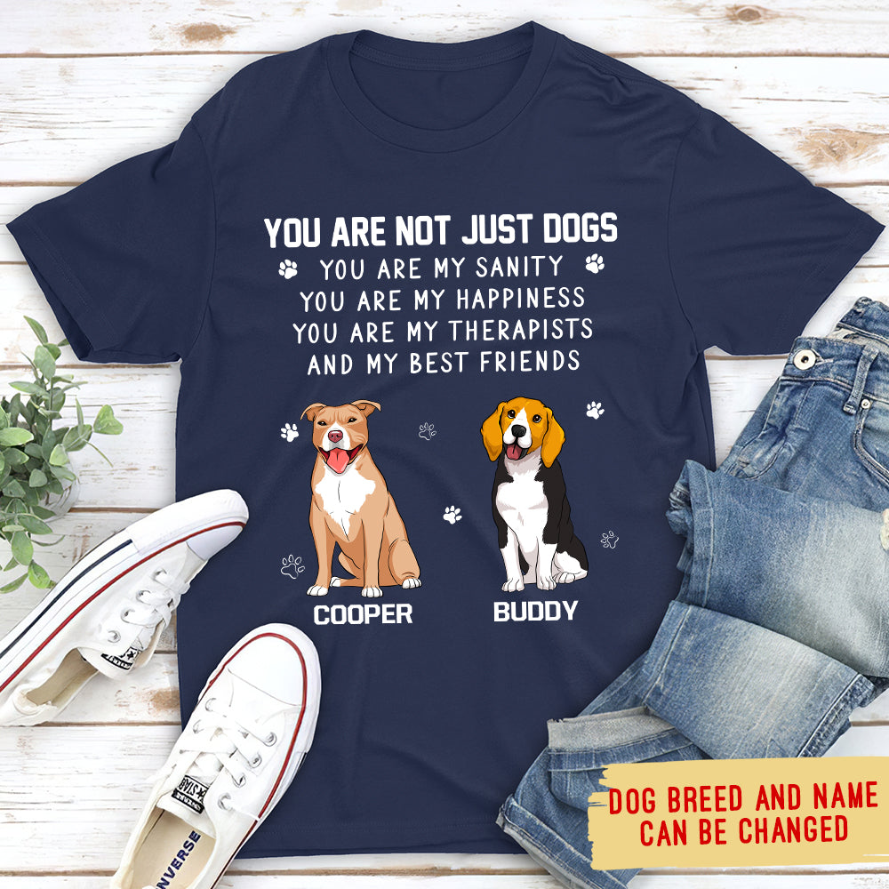 Unique Personalized Custom Premium T-shirt for Dog Lovers