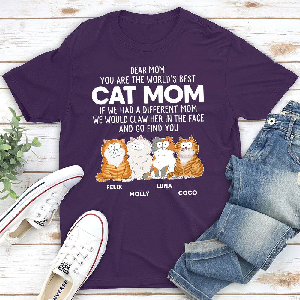 We Would Claw - Customizable Unisex Personalized Pet Lover T-shirt
