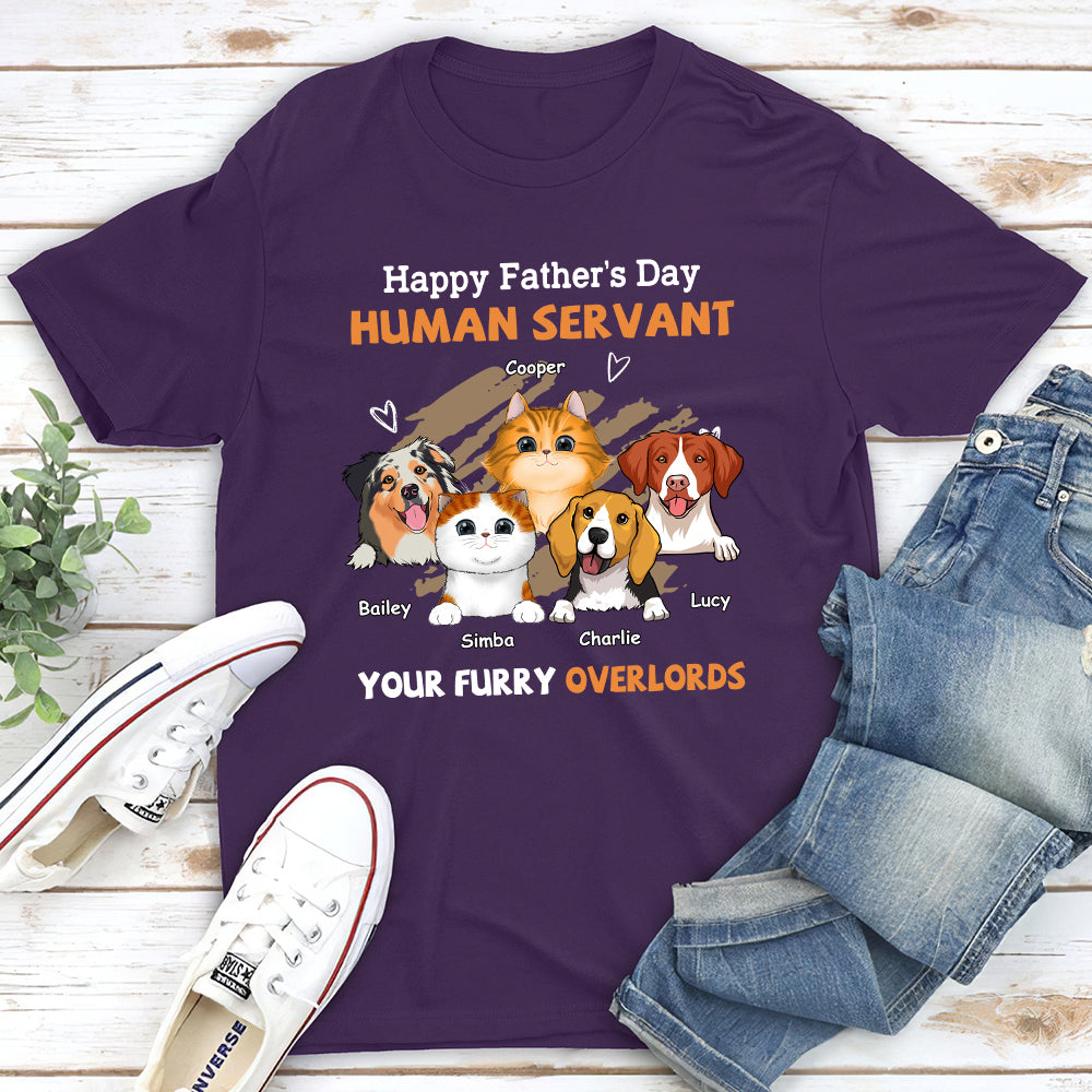 Personalized Unisex 'To My Servant' T-shirt - Ideal Gift for Pet Lovers
