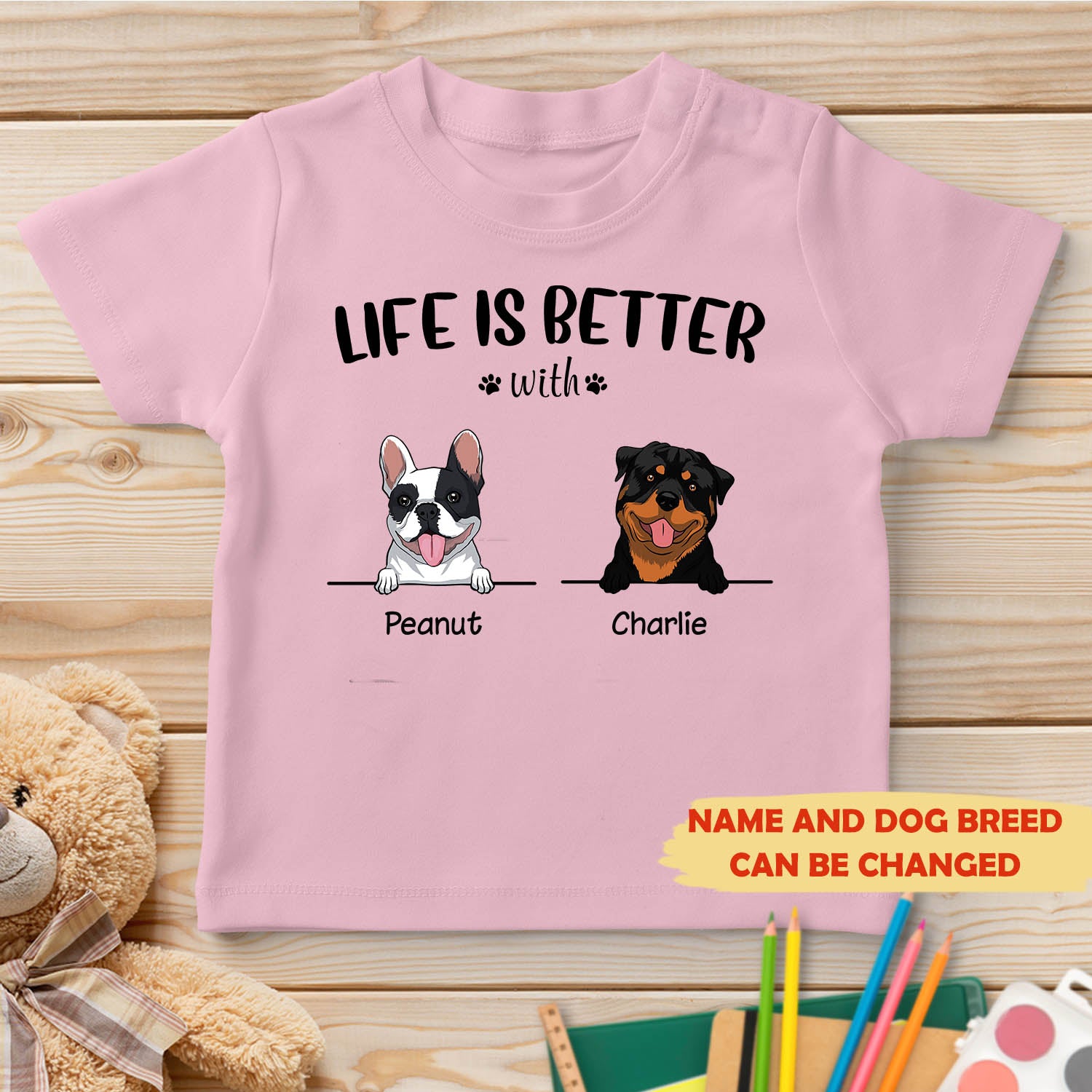 Best Personalized Classic Youth T - shirt for Pet Lovers