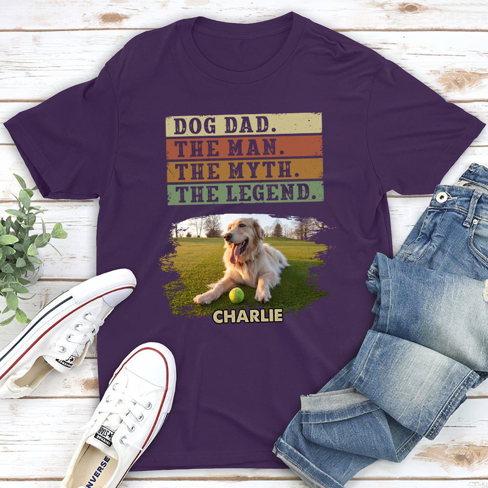 Man Myth Legend - Customizable Unisex Personalized Pet Lover T-shirt