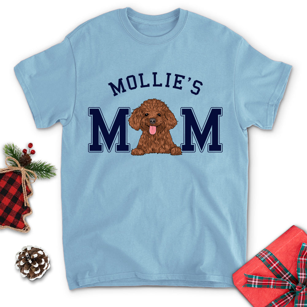 Customizable Unisex Dog Mom/Dad T-shirt - Basic 2