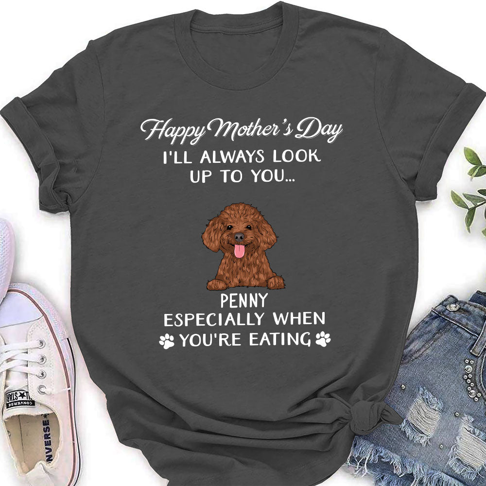 Personalized Custom Women's Dog-Themed T-shirt: A Gift for Pet Lovers