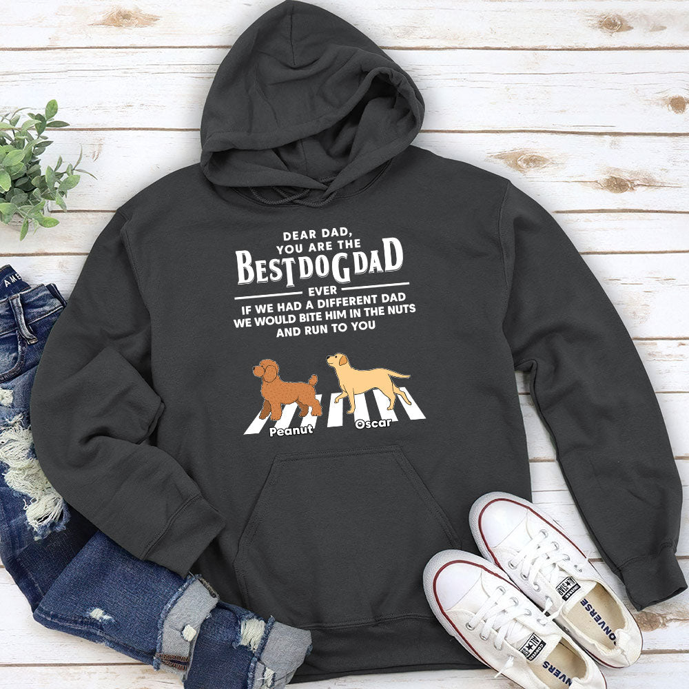 Personalized Custom 'Dogs Run To You' Hoodie - Ideal Gift for Pet Lovers