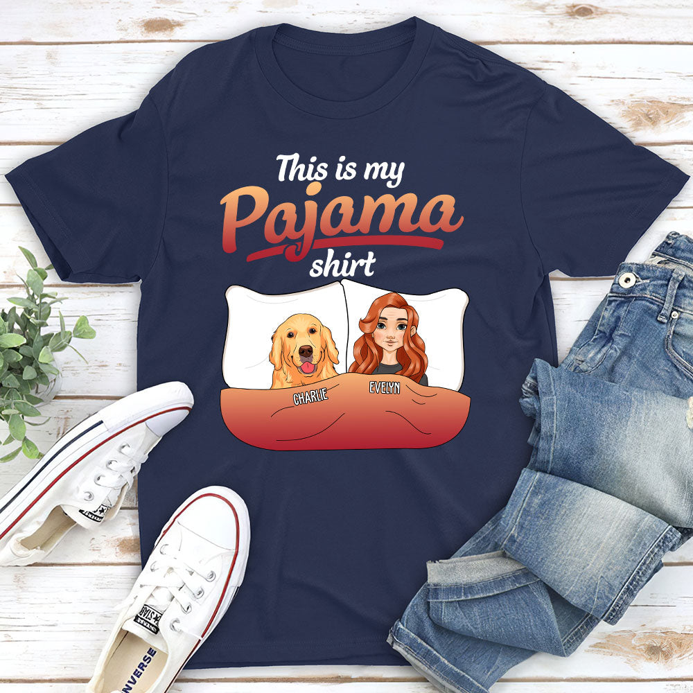 Personalized Custom Unisex Pet - Inspired Pajama T - shirt