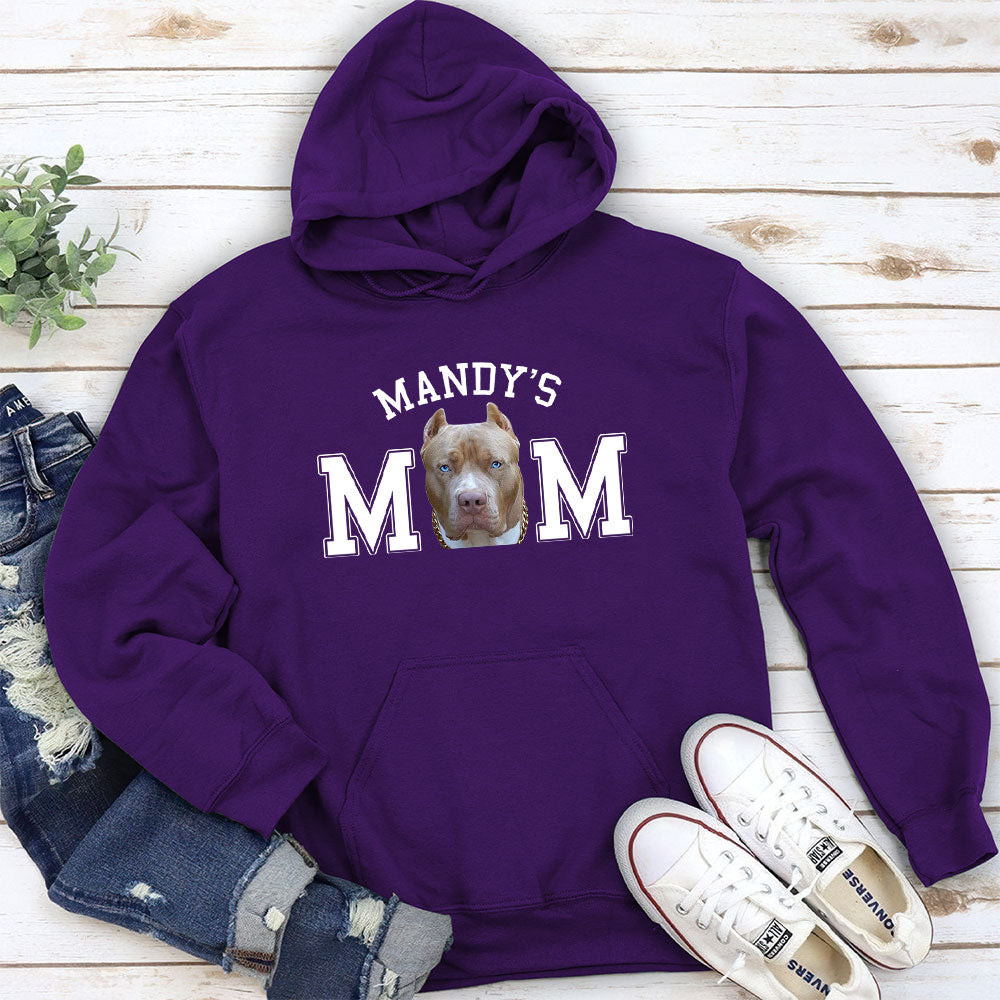Personalized Custom Dad/Mom Basic Photo Hoodie - Ideal Gift for Pet Lovers