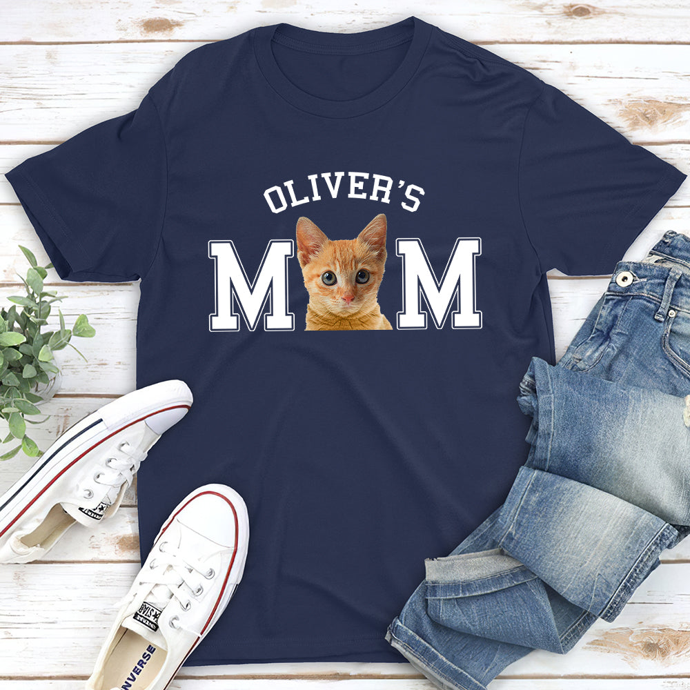 Personalized Unisex Dad/Mom Basic Photo T-shirt - Ideal Gift for Pet Lovers