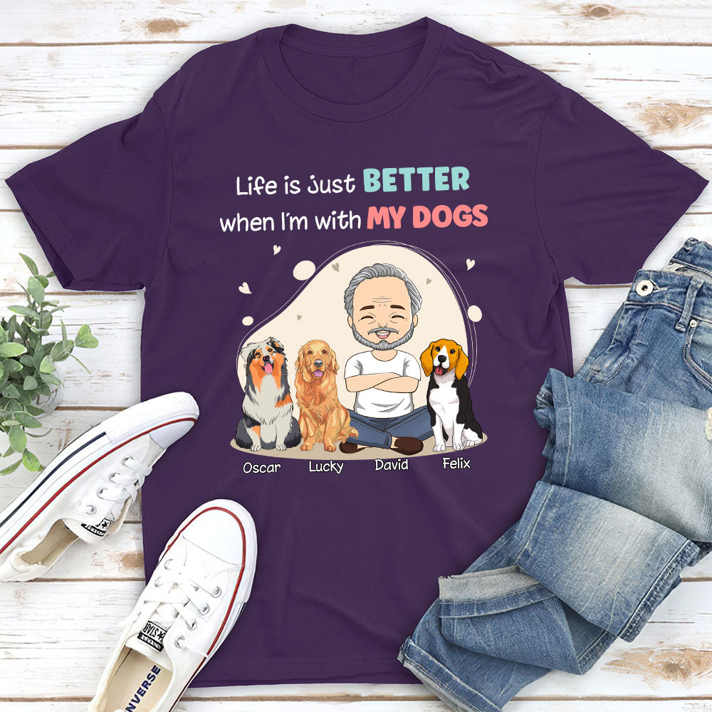 Exquisite Personalized Unisex T - shirt: Ideal for Pet Lovers