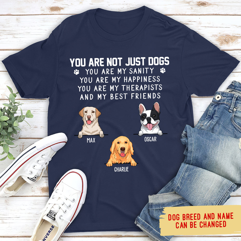 Not Just A Dog 2 - Personalized Custom Unisex Pet Lover T-shirt
