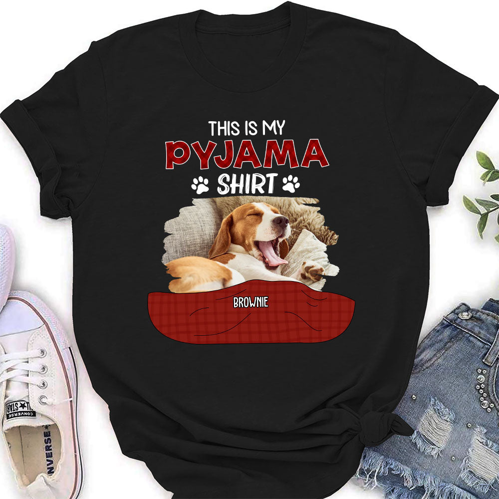 Personalized Custom Women's Pajama-Style Photo T-shirt - Version 3