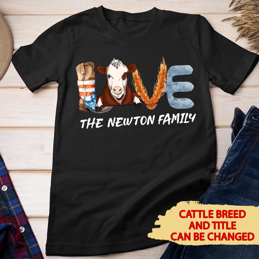 Love Farm - Customizable Premium Personalized T-shirt for Pet Lovers