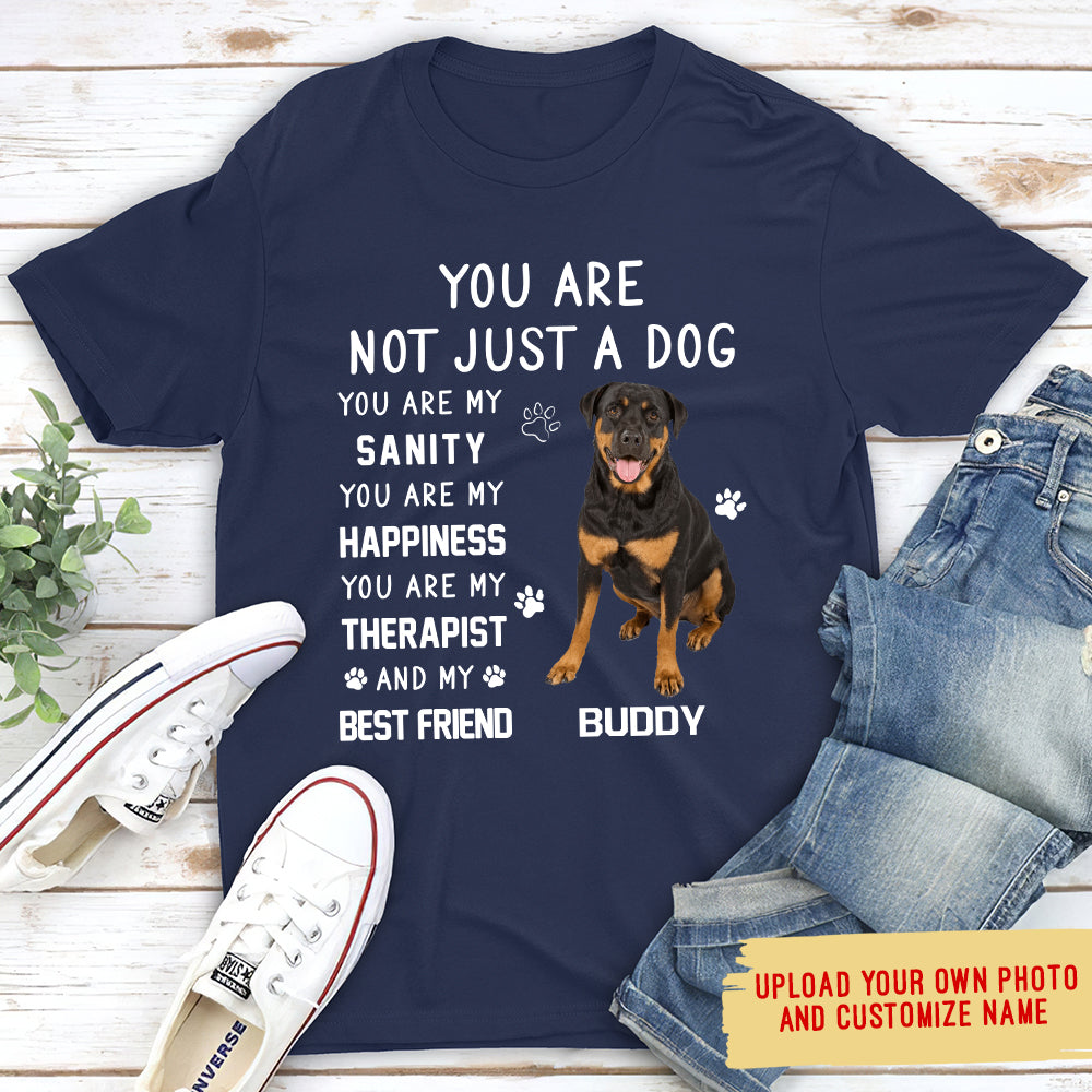 Customizable Unisex Dog Photo T-shirt - Ideal Gift for Pet Lovers