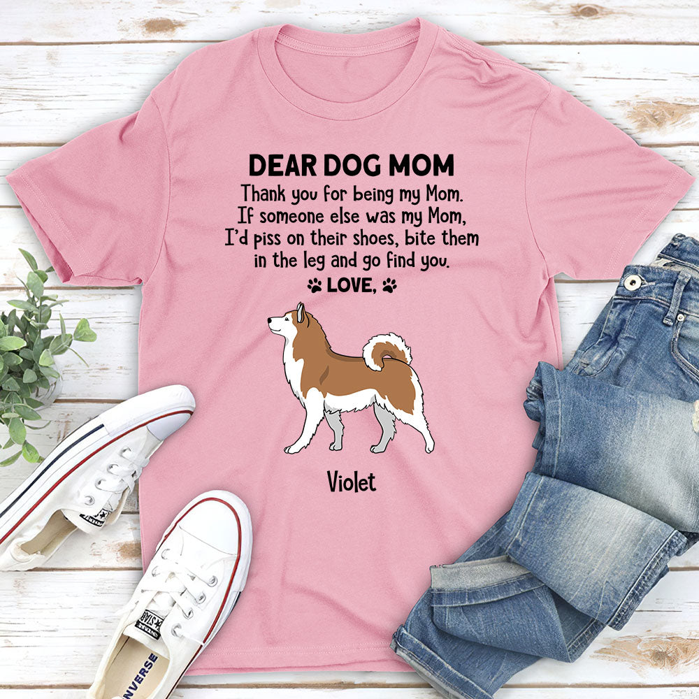 Personalized Custom Unisex T-shirt for Dog Dads and Moms - Ideal Pet Lover Gift