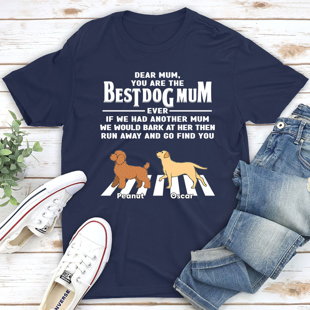 Dear Mom Dear Dad - Customizable Unisex Personalized T-shirt for Pet Lovers