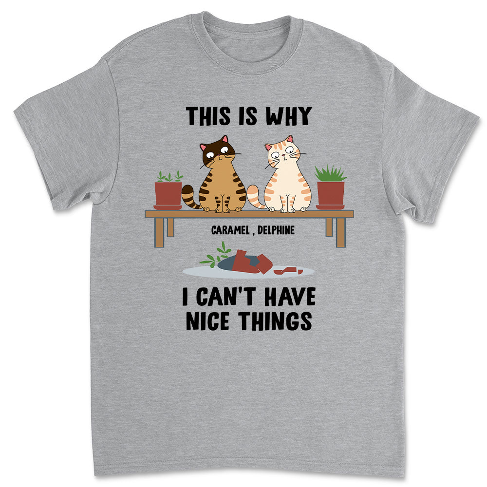 Personalized Custom Unisex Cat Lover T-shirt - Ideal Gift