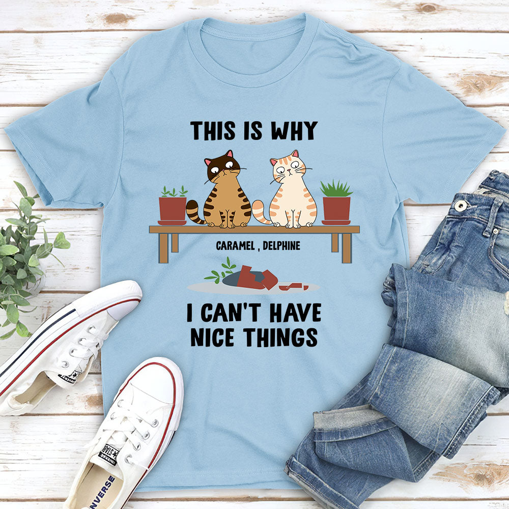Personalized Custom Unisex Cat Lover T-shirt - Ideal Gift