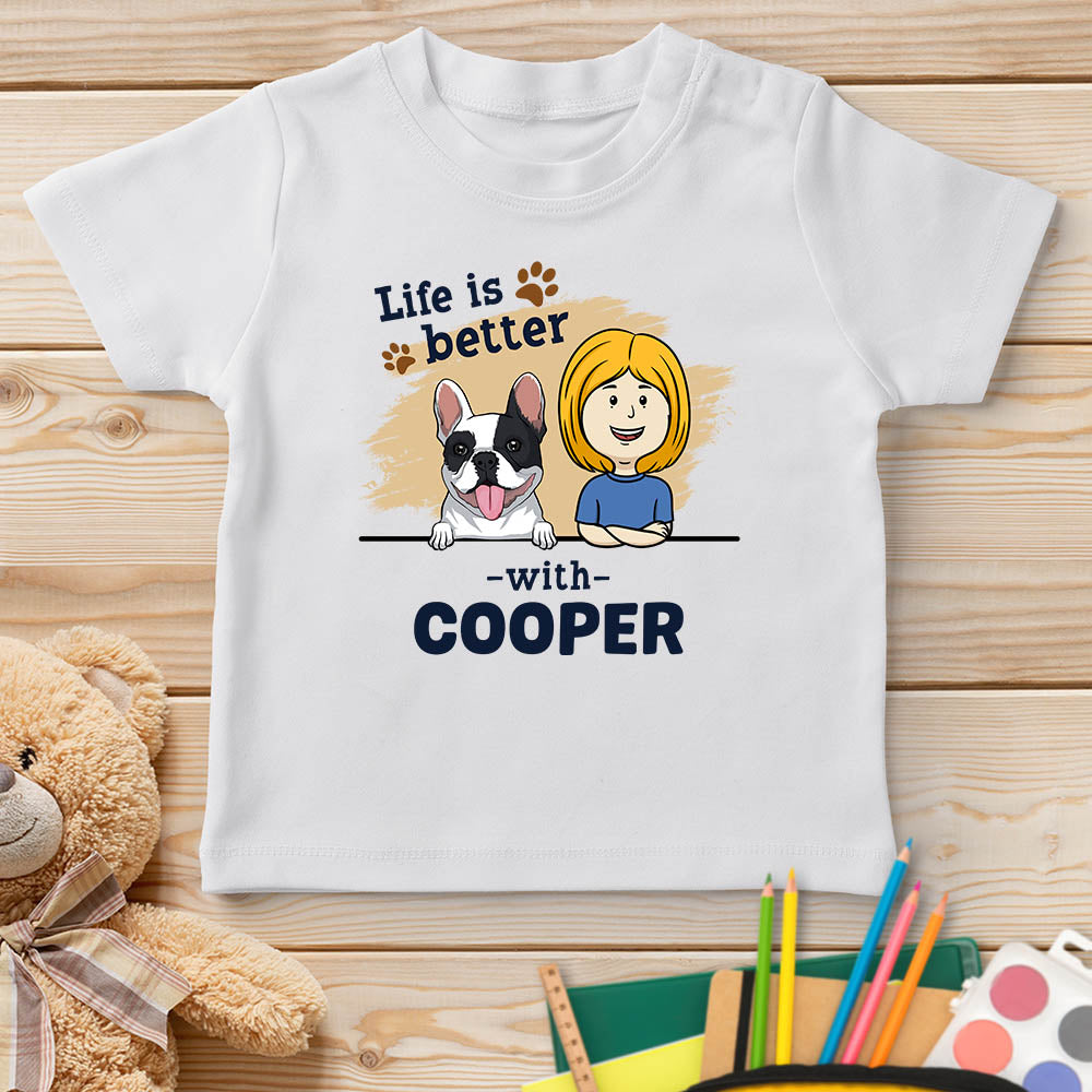 Personalized Custom Youth Dog-themed T-shirt