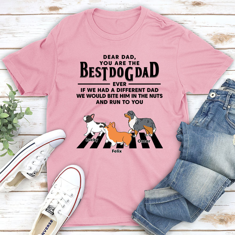 Dogs Run To You 2 - Personalized Custom Unisex Pet Lover's T-shirt