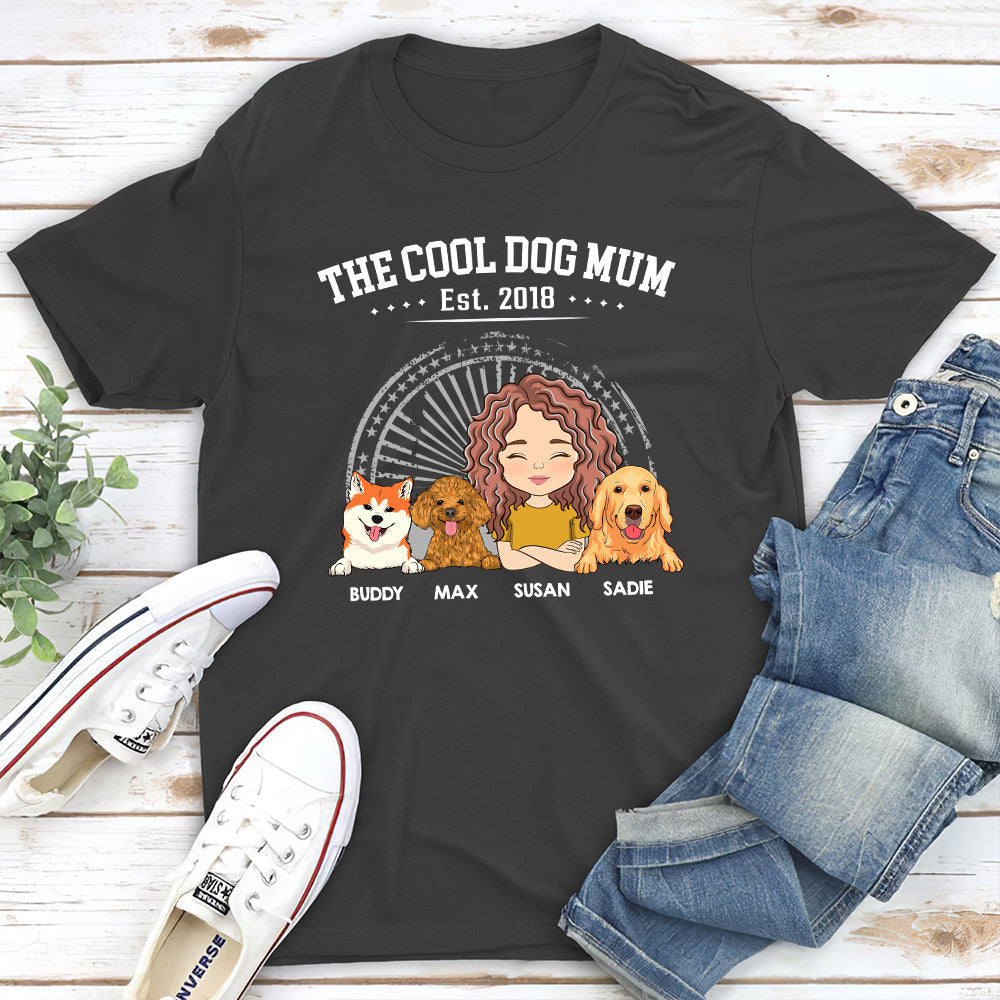 The Ultimate Personalized Unisex Dog Dad T-shirt - A Cool Gift for Pet Lovers