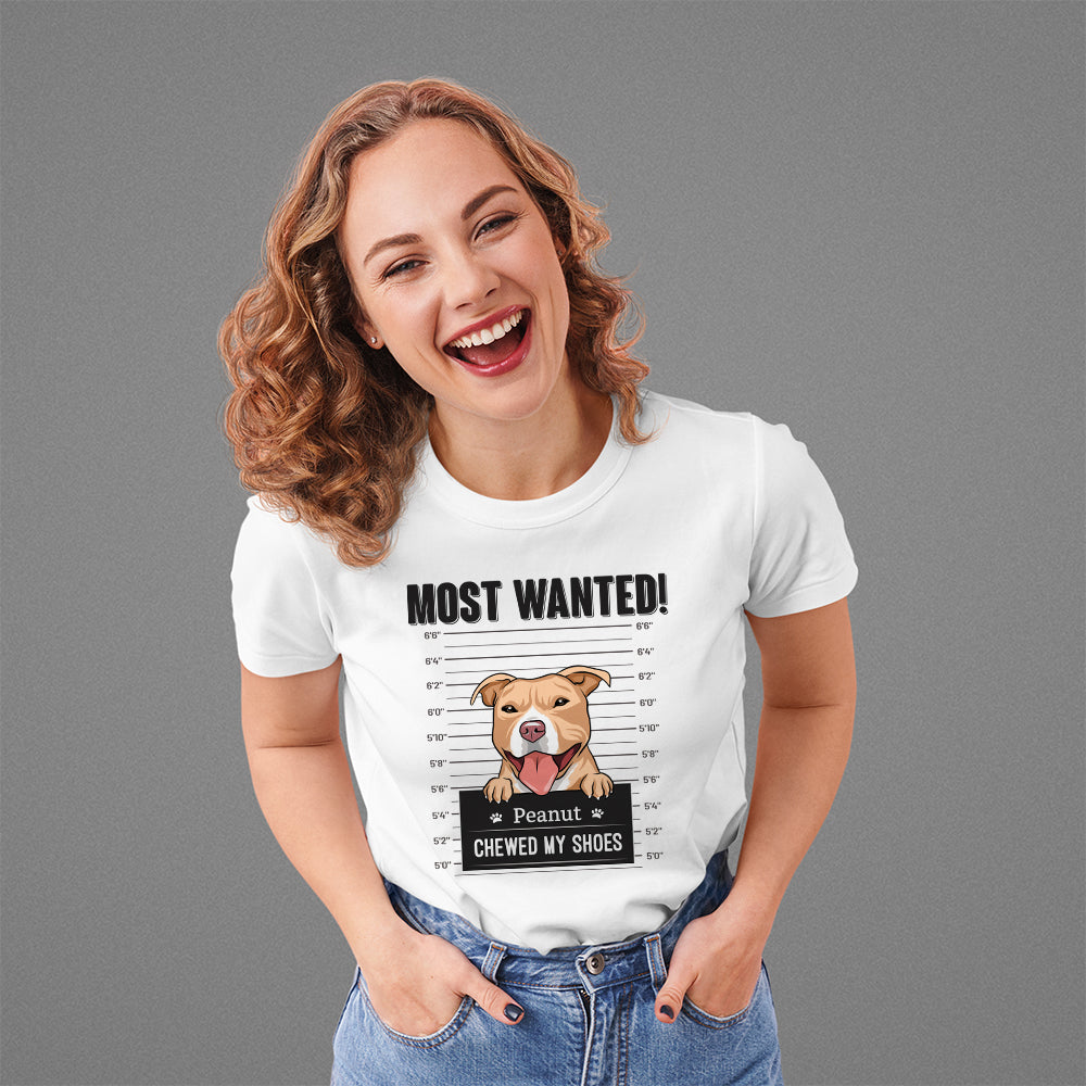 Most Wanted Personalized Custom Unisex Pet Lover T - shirt