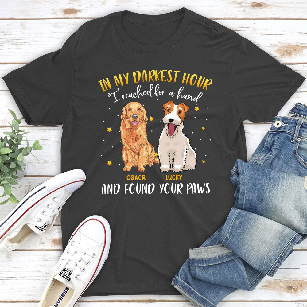 In My Darkest Hour - Customizable Unisex Pet Lover's T-Shirt