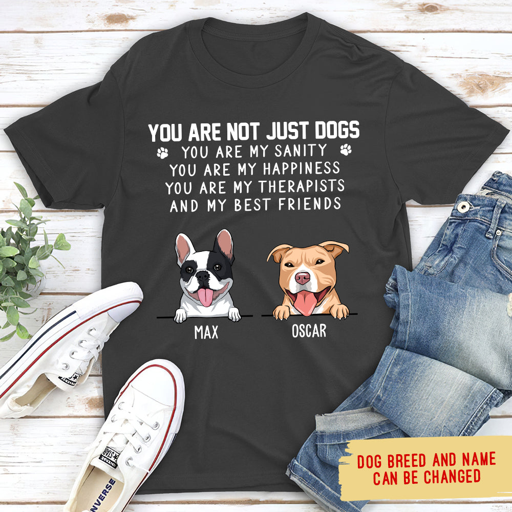 Not Just A Dog 2 - Personalized Custom Unisex Pet Lover T-shirt
