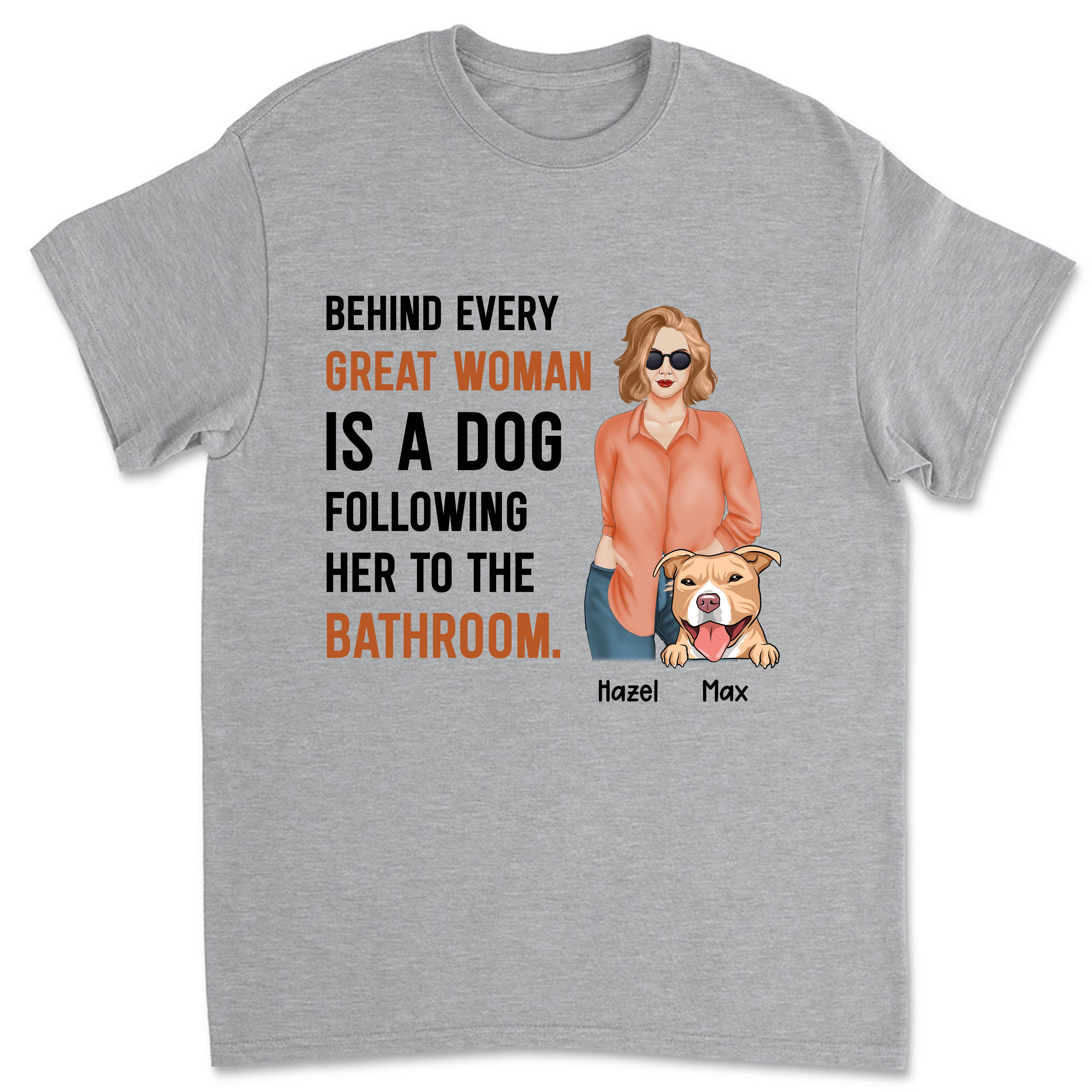 Unique Personalized Unisex T-shirt for Pet Lovers