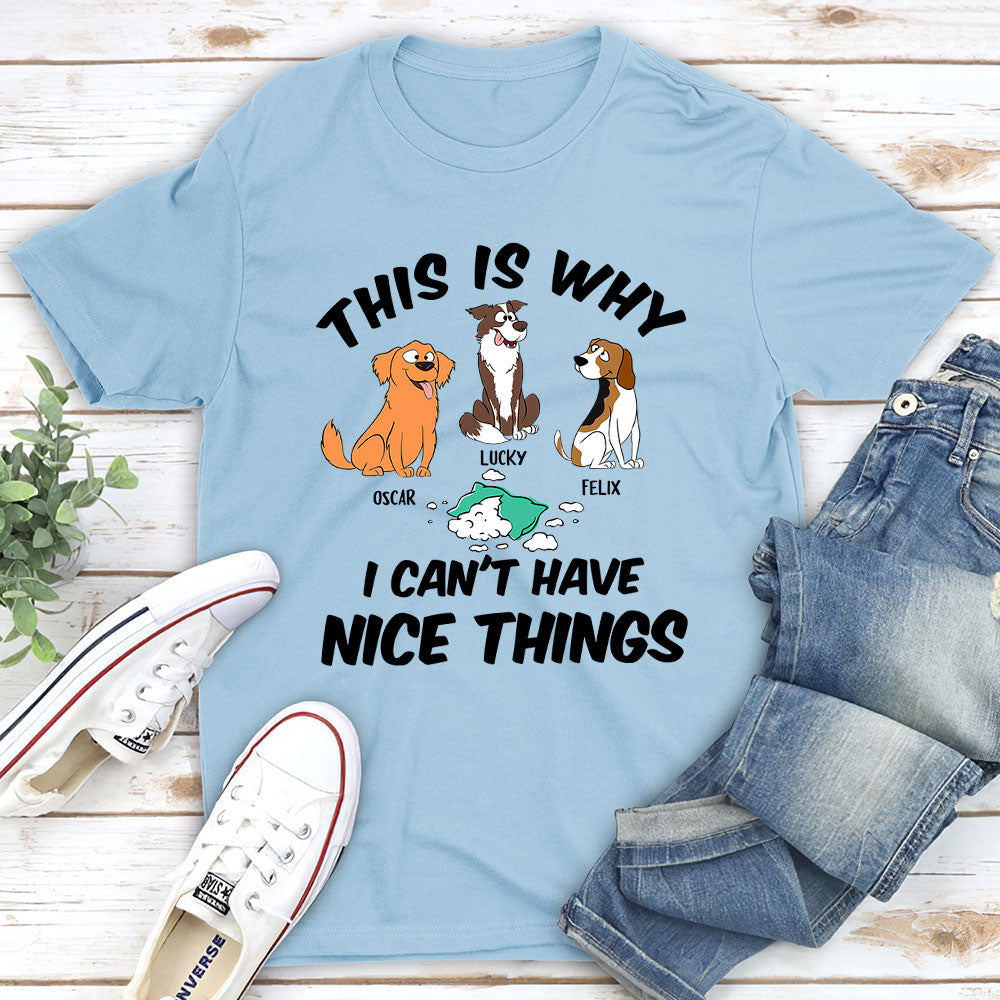 Personalized Custom Unisex 'This Is Why' T-shirt - Ideal Gift for Pet Lovers