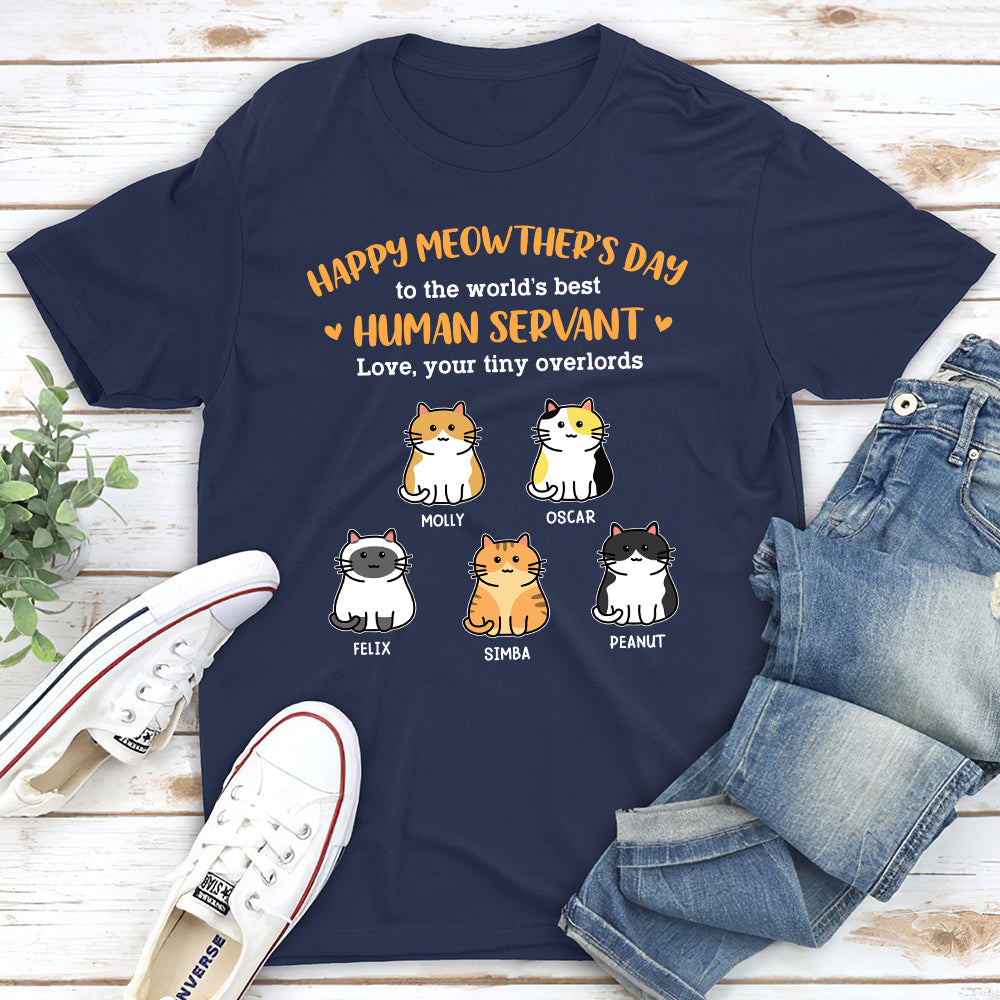 Happy Meowthers Day - Customizable Unisex Personalized T-shirt for Pet Lovers
