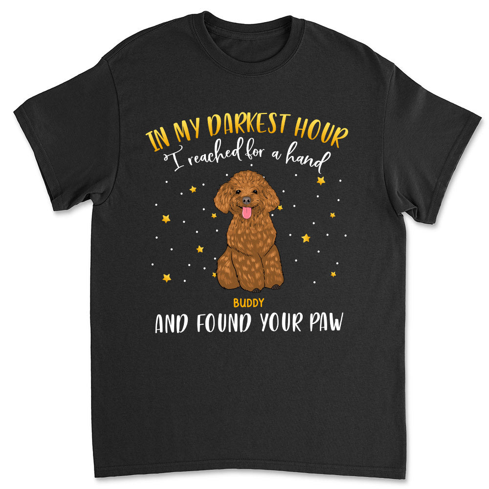 In My Darkest Hour - Customizable Unisex Pet Lover's T-Shirt