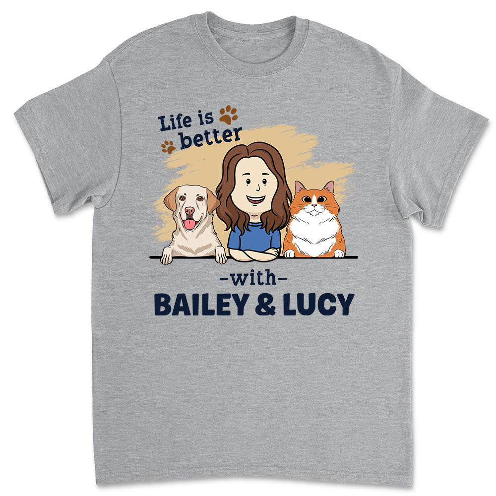 Personalized Unisex Pet Lover T-shirt - Ideal Gift
