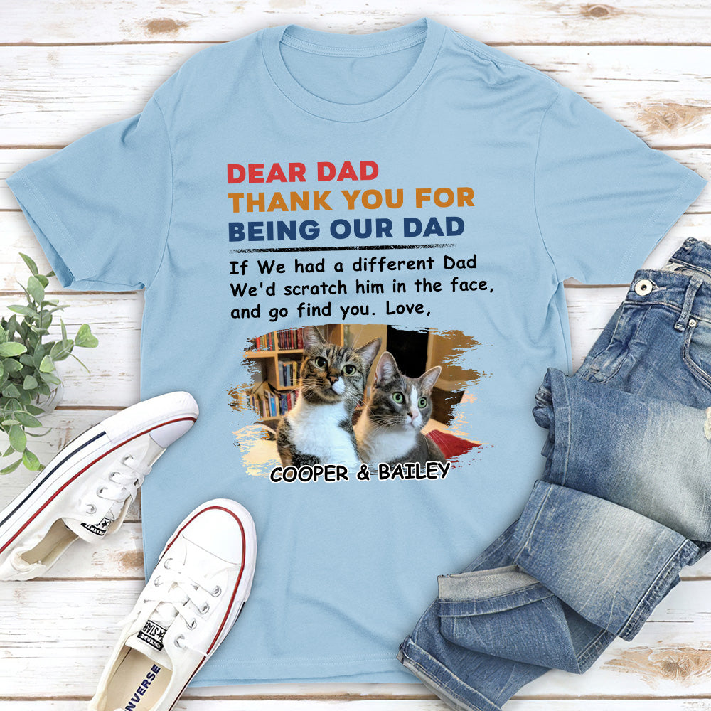 Personalized Custom 'Claw Her Face' Premium T-shirt for Pet Lovers