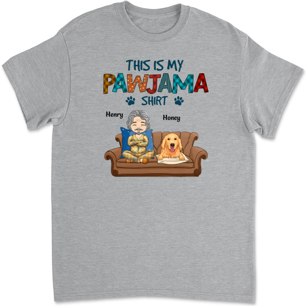 Personalized Unisex Pawjama Sleepshirt - Ideal Gift for Pet Lovers