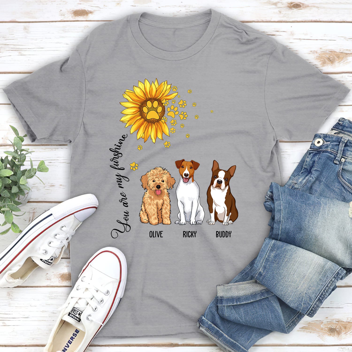 You Are My Furshine - Customizable Unisex Pet Lover T-shirt