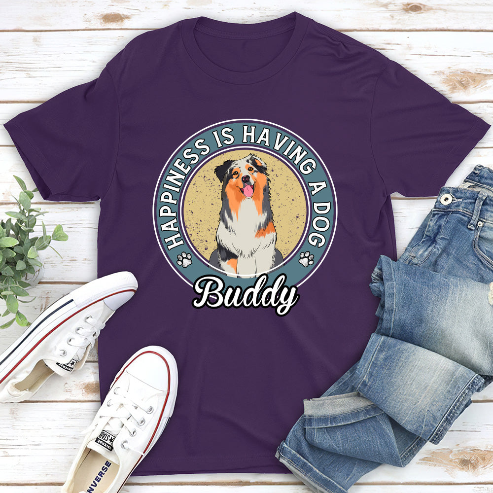 Personalized Custom Unisex Dog Lover T-shirt - Ideal Gift