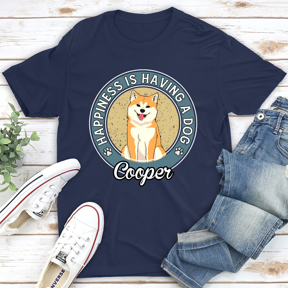 Personalized Custom Unisex Dog Lover T-shirt - Ideal Gift