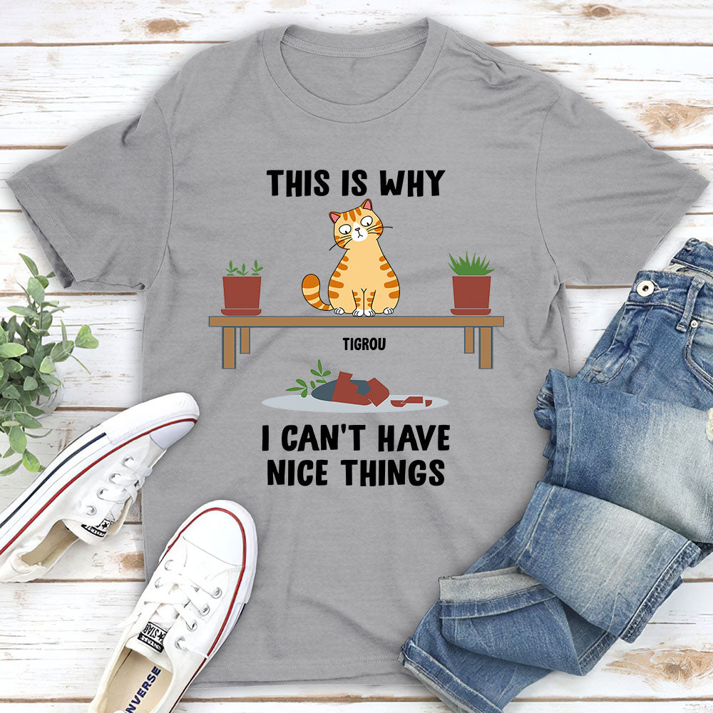 Personalized Custom Unisex Cat Lover T-shirt - Ideal Gift