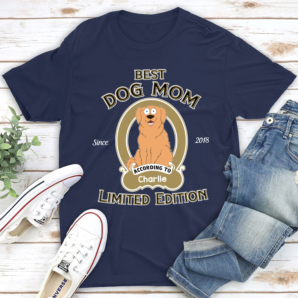 Limited Edition Personalized Custom Unisex T-shirt for Parents and Pet Lovers