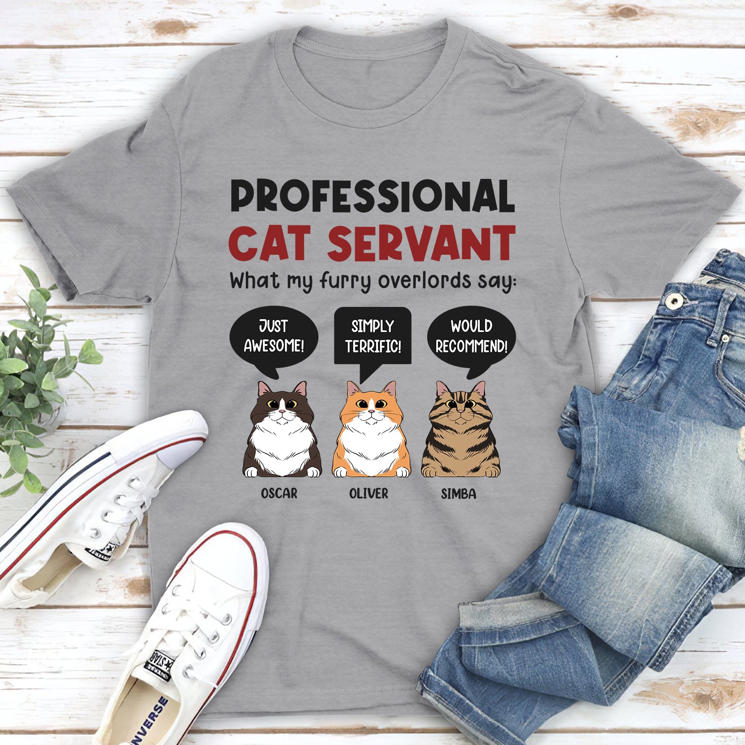 Personalized Unisex Professional Servant T-shirt - Ideal Gift for Pet Lovers