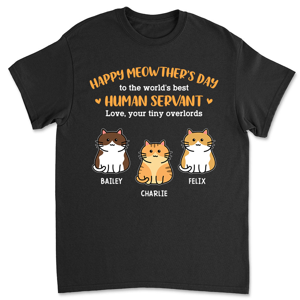 Happy Meowthers Day - Customizable Unisex Personalized T-shirt for Pet Lovers