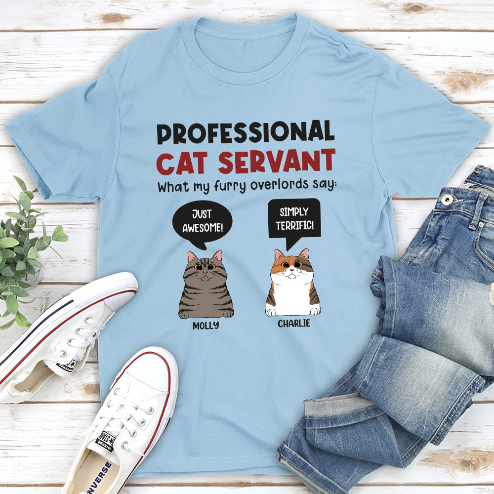 Personalized Unisex Professional Servant T-shirt - Ideal Gift for Pet Lovers