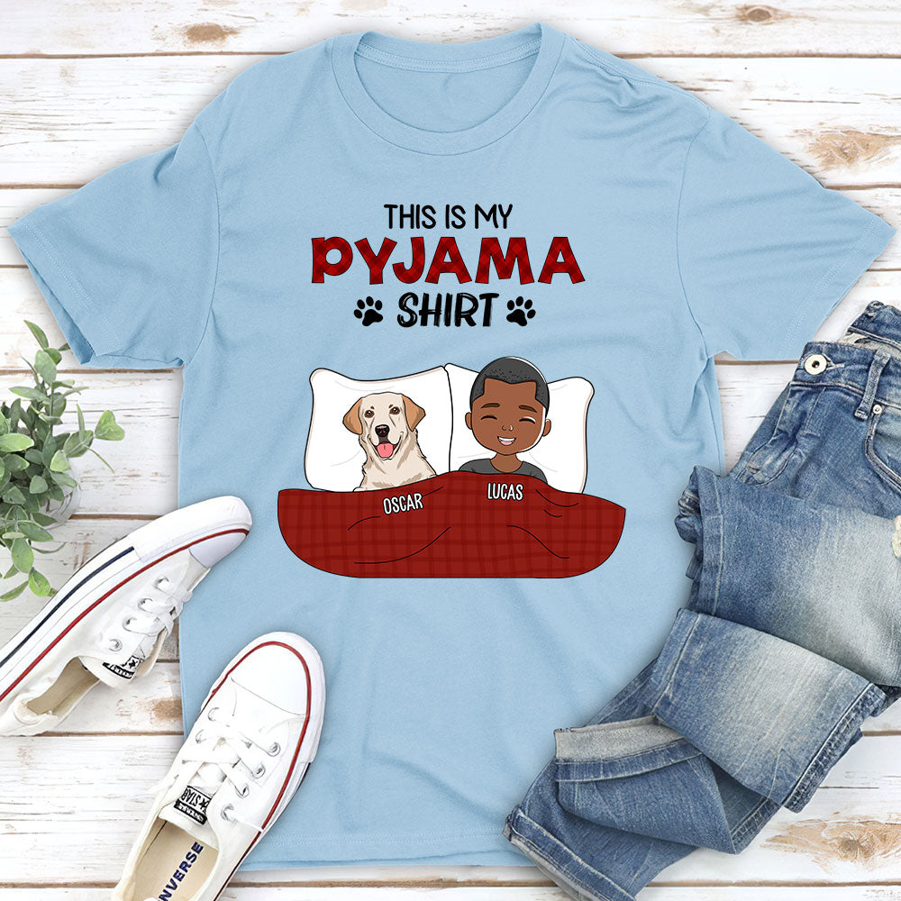Personalized Premium Pet Lover's Pyjama Shirt T-shirt