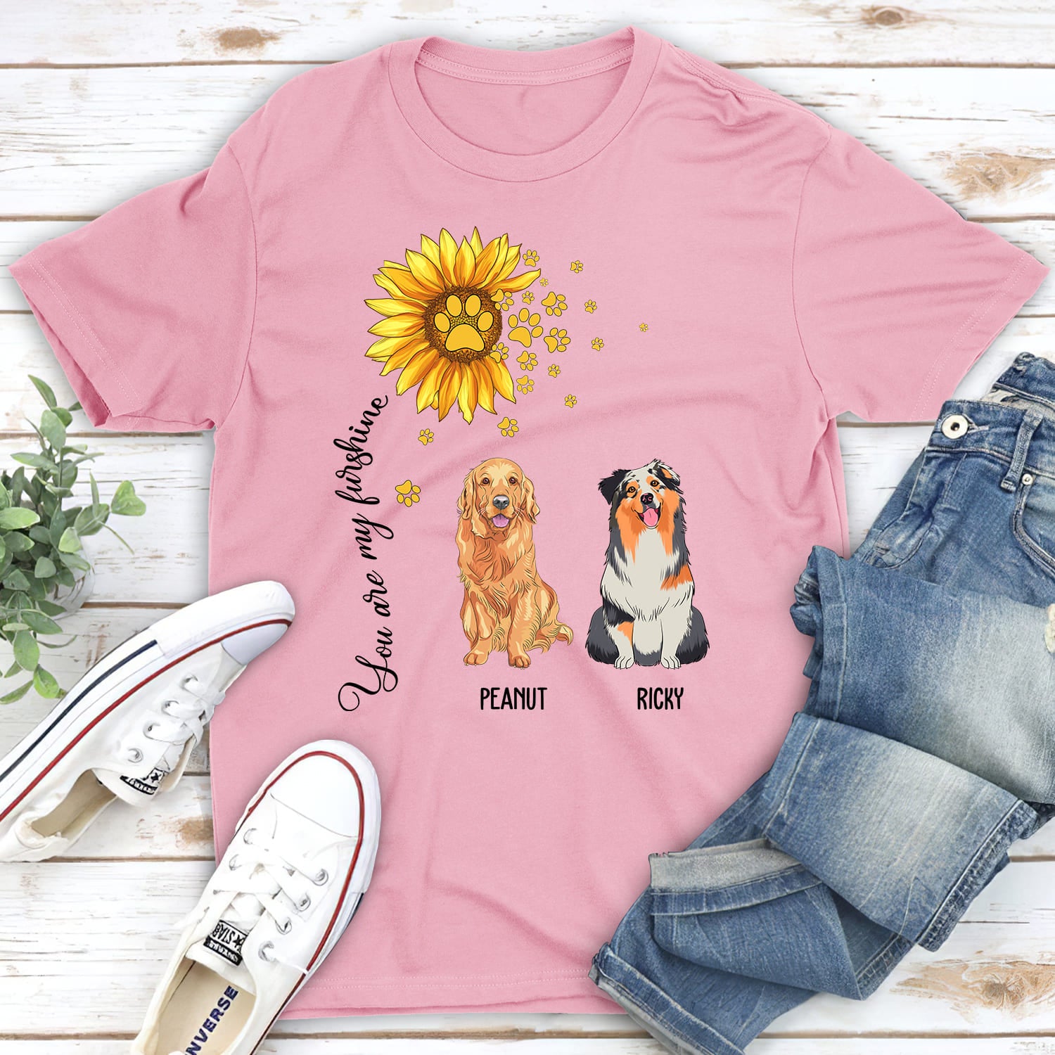 You Are My Furshine - Customizable Unisex Pet Lover T-shirt