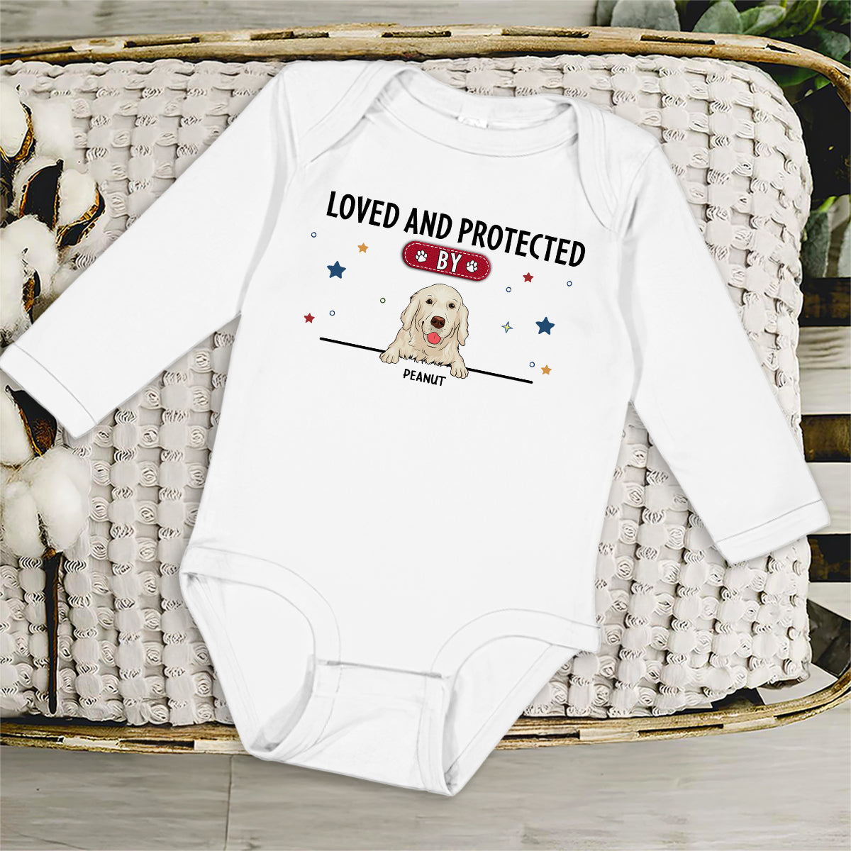Personalized Long Sleeve Baby Onesie: A Symbol of Love and Protection for Your Little One