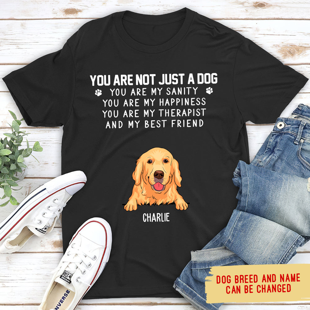 Not Just A Dog 2 - Personalized Custom Unisex Pet Lover T-shirt